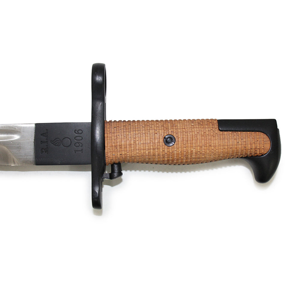 Replica US 1905 Springfield Bayoney with Wooden Scabbard