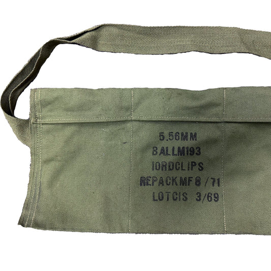Original US Army Cotton M3 Bandolier