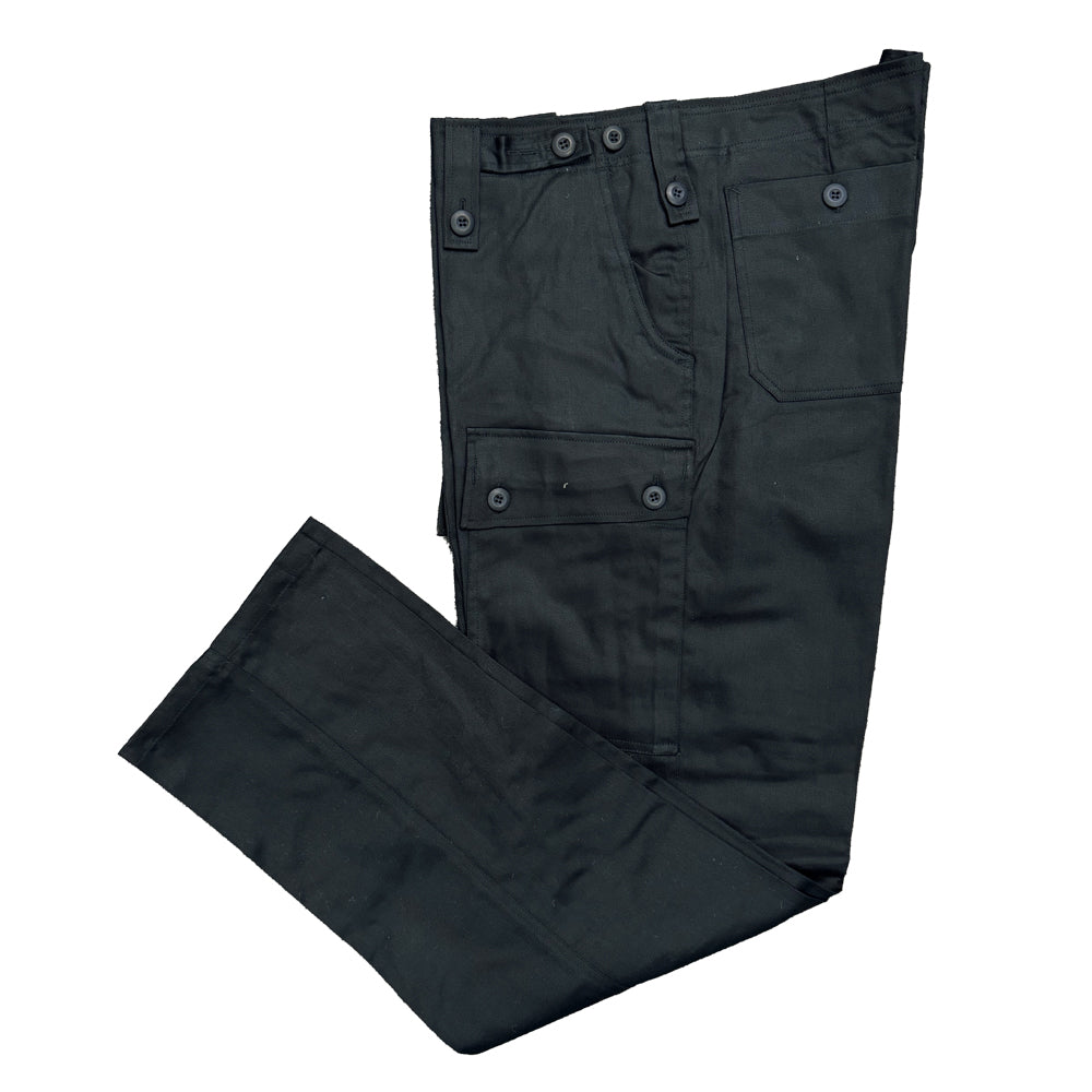 Black BDU Security Trousers Military Style Pants STYLE 5
