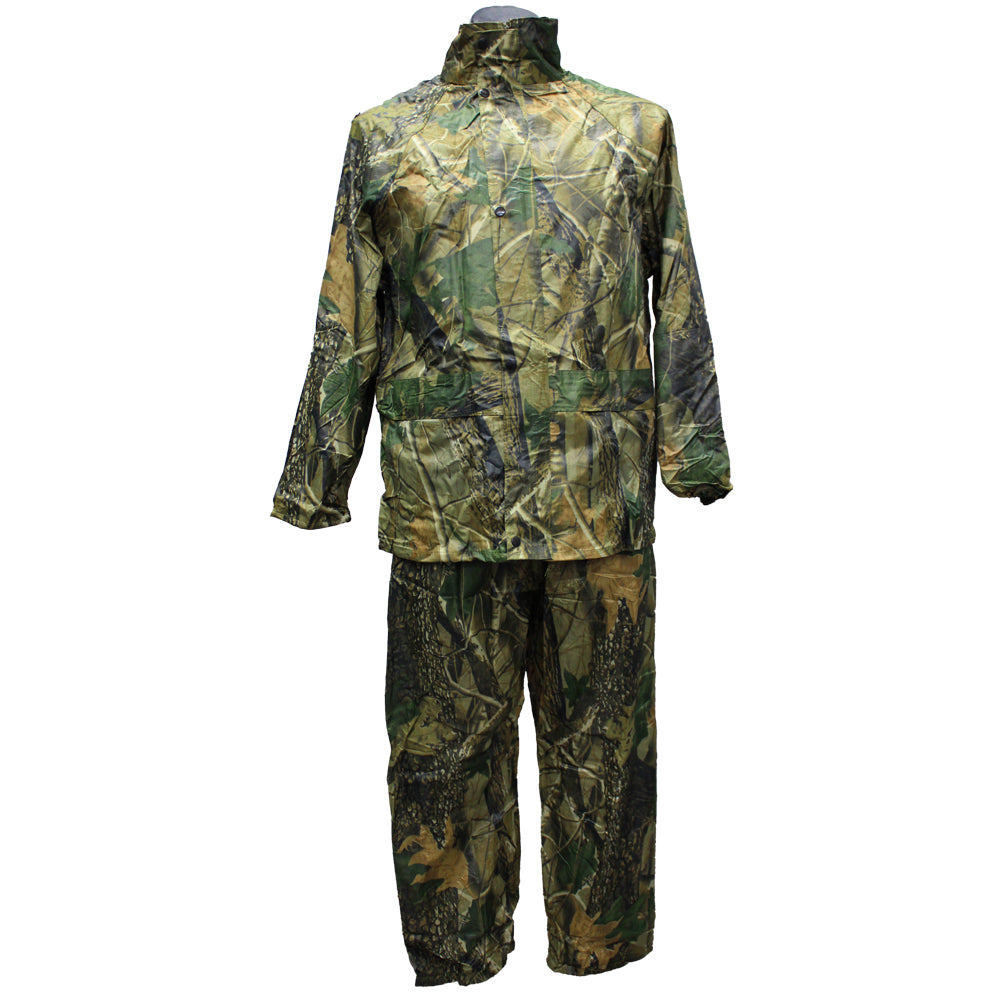 Real Tree Camouflage Rain Suit - Main Image