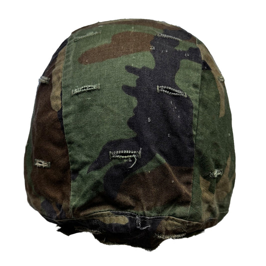 Original US Army Woodland PASGT Helmet Cover – Medium/Large