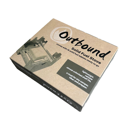 Compact Folding Stove with Paraffin Tablets