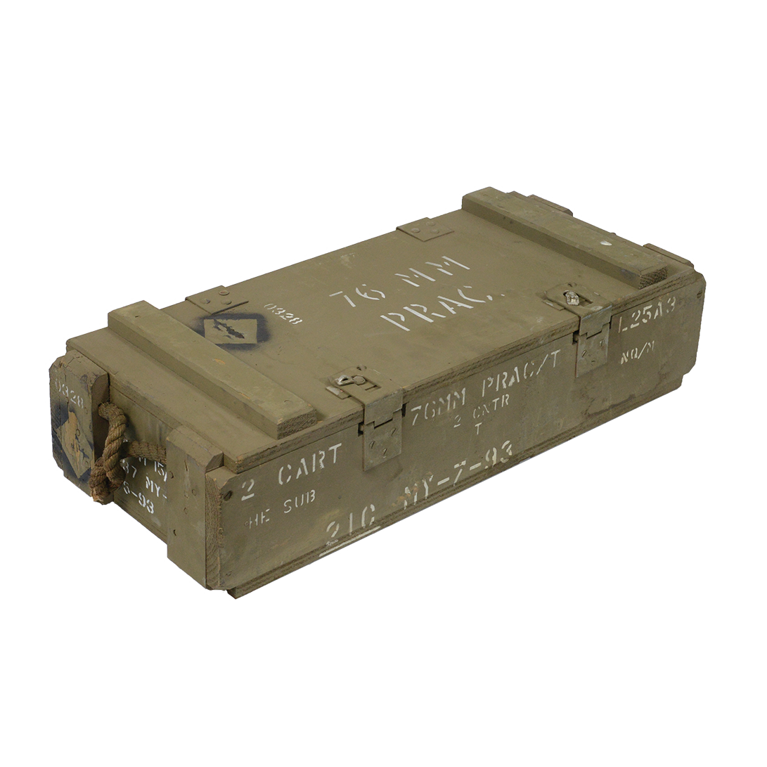 Ex Australian Army 76mm Mortar Round Ammo Box
