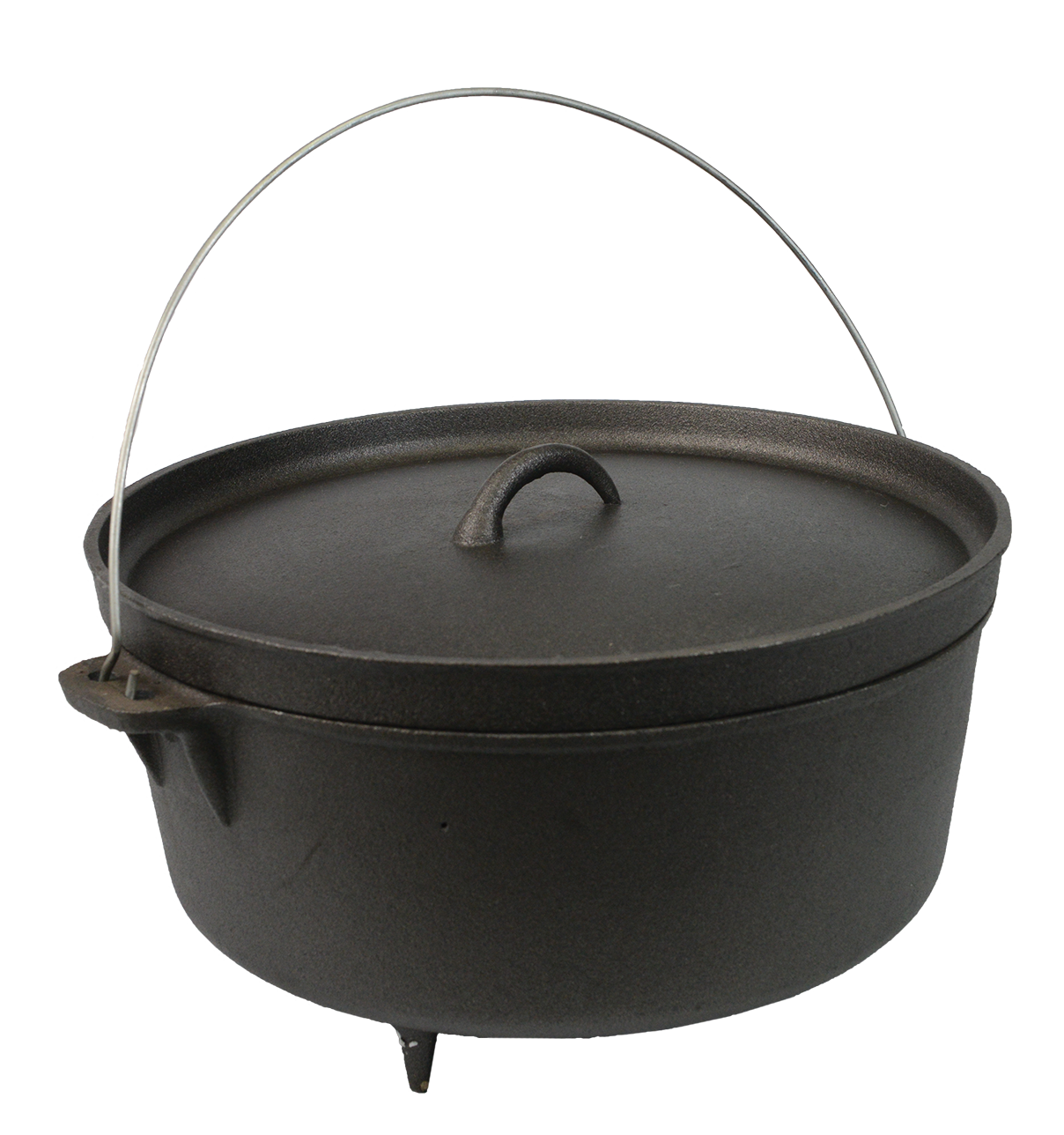 Cast Iron 9qt Dutch Oven with Legs