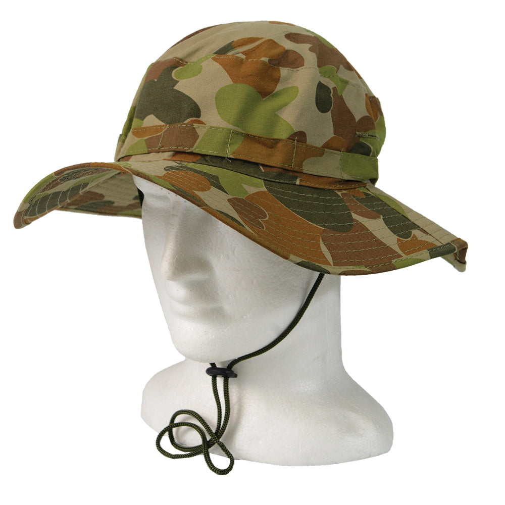 Auscam Wide Brim Boonie Hat Bush Hat The Outdoor Gear Co