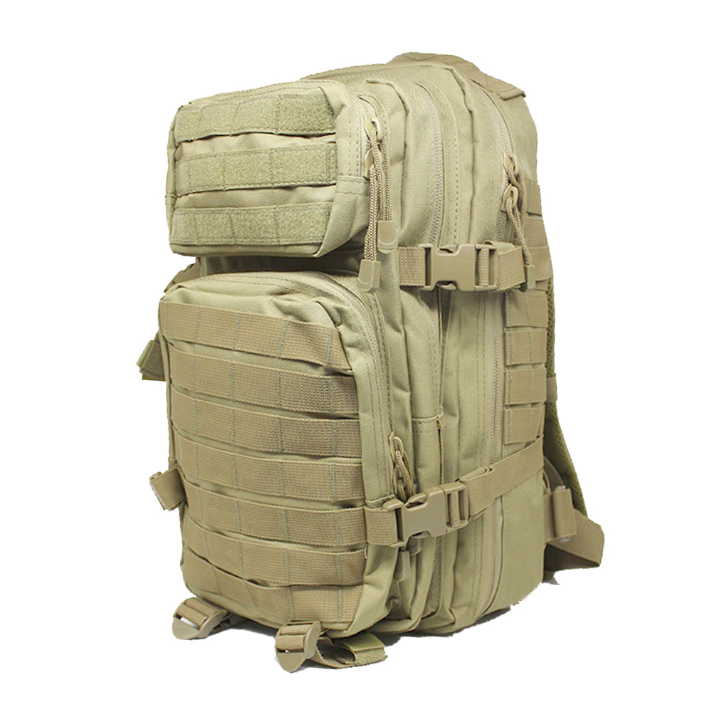 Small Molle Assault Military Backpack Tan – The Outdoor Gear