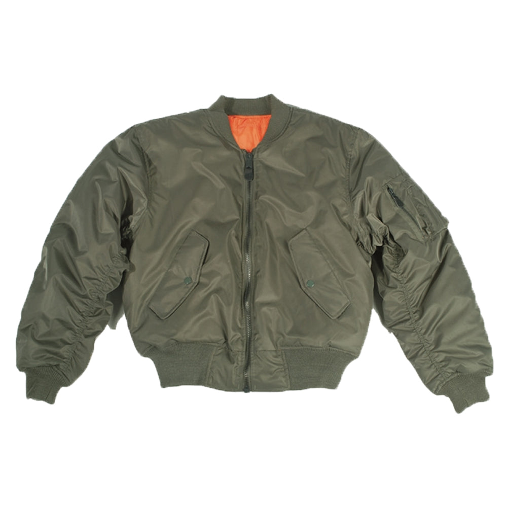 Mil-Tec MA-1 Olive Green Flight Jacket – The Outdoor Gear Co.