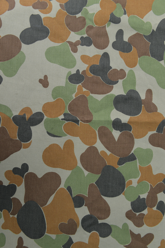 Auscam Print Camouflage Material Fabric per metre