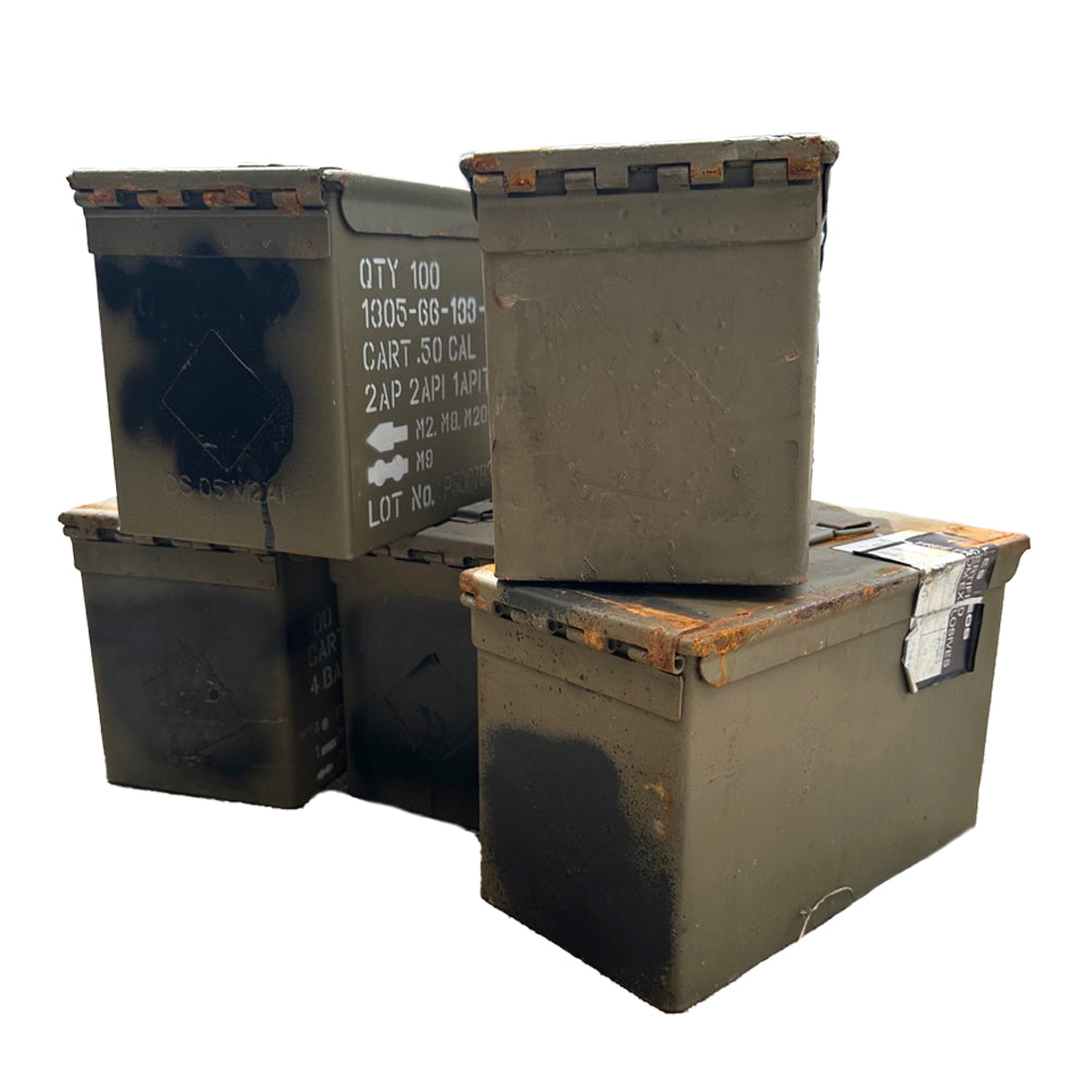 50 CAL Ammo Tracer Box Used