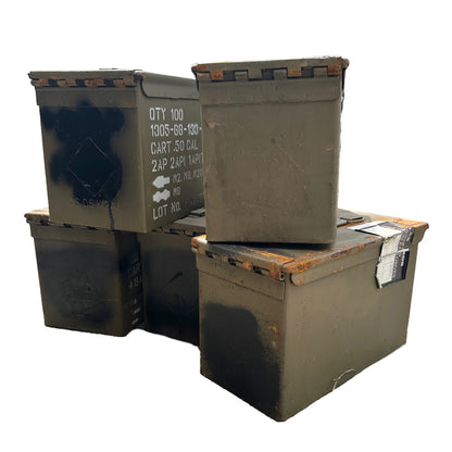 50 CAL Ammo Tracer Box Used