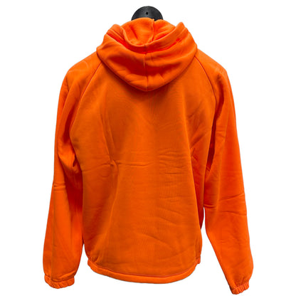 Huntworth Hi Vis Orange Hooded Fleece Jumper