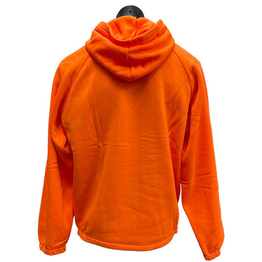 Huntworth Hi Vis Orange Hooded Fleece Jumper