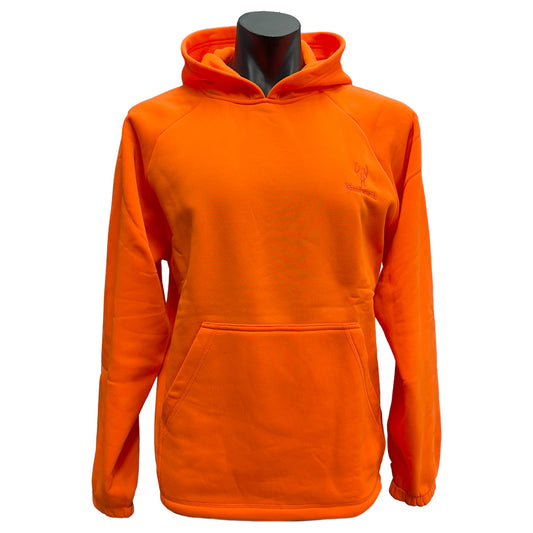 Huntworth Hi Vis Orange Hooded Fleece Jumper