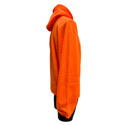 Huntworth Hi Vis Orange Hooded Fleece Jumper