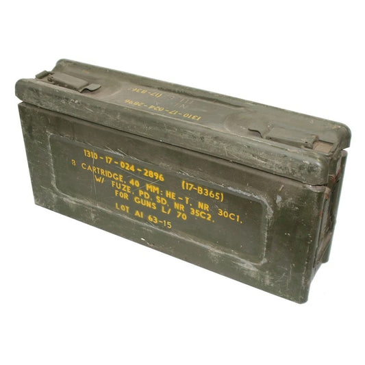 Original 17-B365 Dutch Army Ammo Box