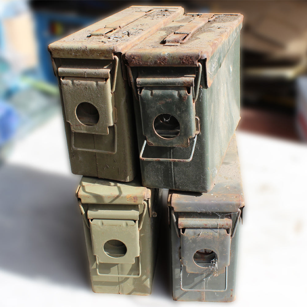 30 CAL Ammo Tracer Box Used GRADE C Condition