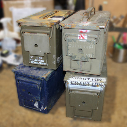 50 CAL Ammo Tracer Box Used GRADE C Condition