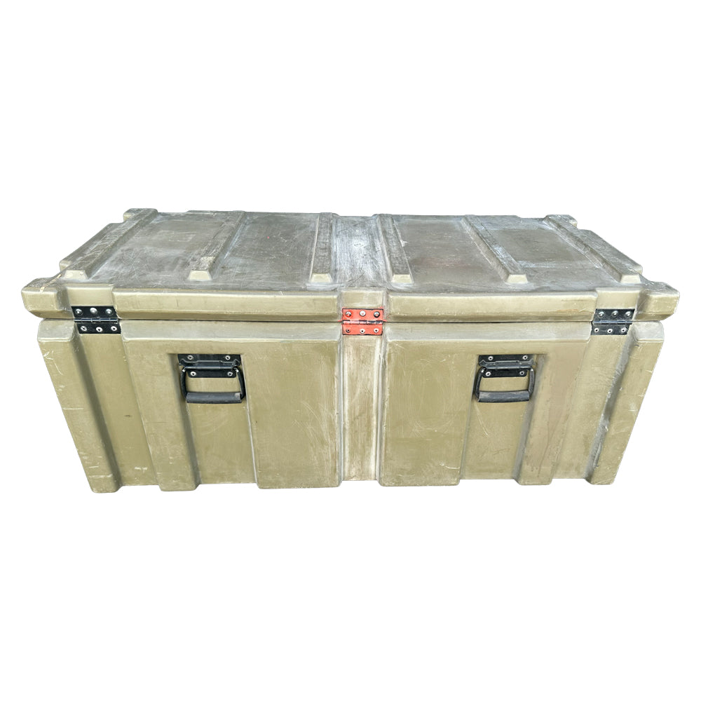 Original Australian Army Footlocker Storage Trunk 1100x450x550