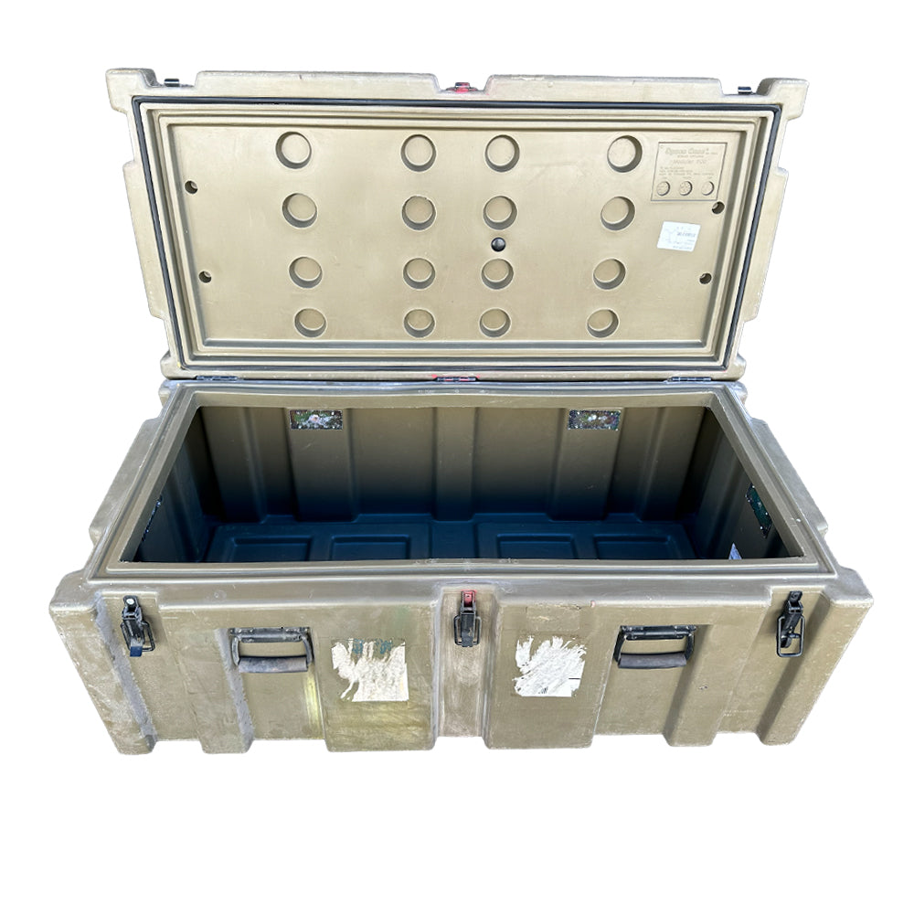 Original Australian Army Footlocker Storage Trunk 1100x450x550