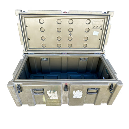 Original Australian Army Footlocker Storage Trunk 1100x450x550