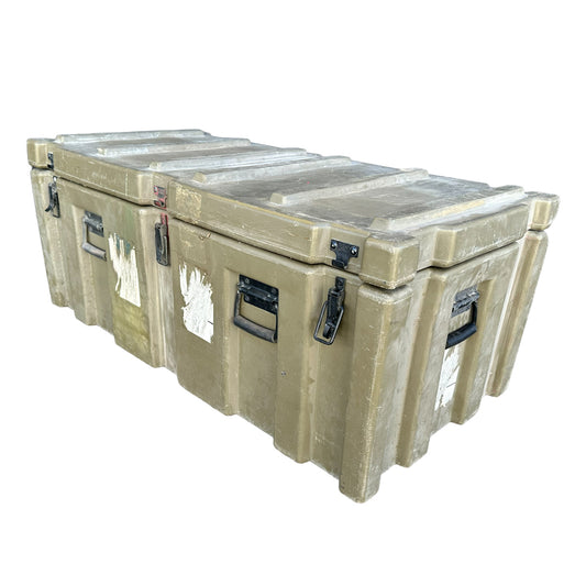Original Australian Army Footlocker Storage Trunk 1100x450x550