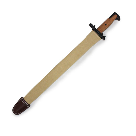 Replica US 1905 Springfield Bayoney with Wooden Scabbard