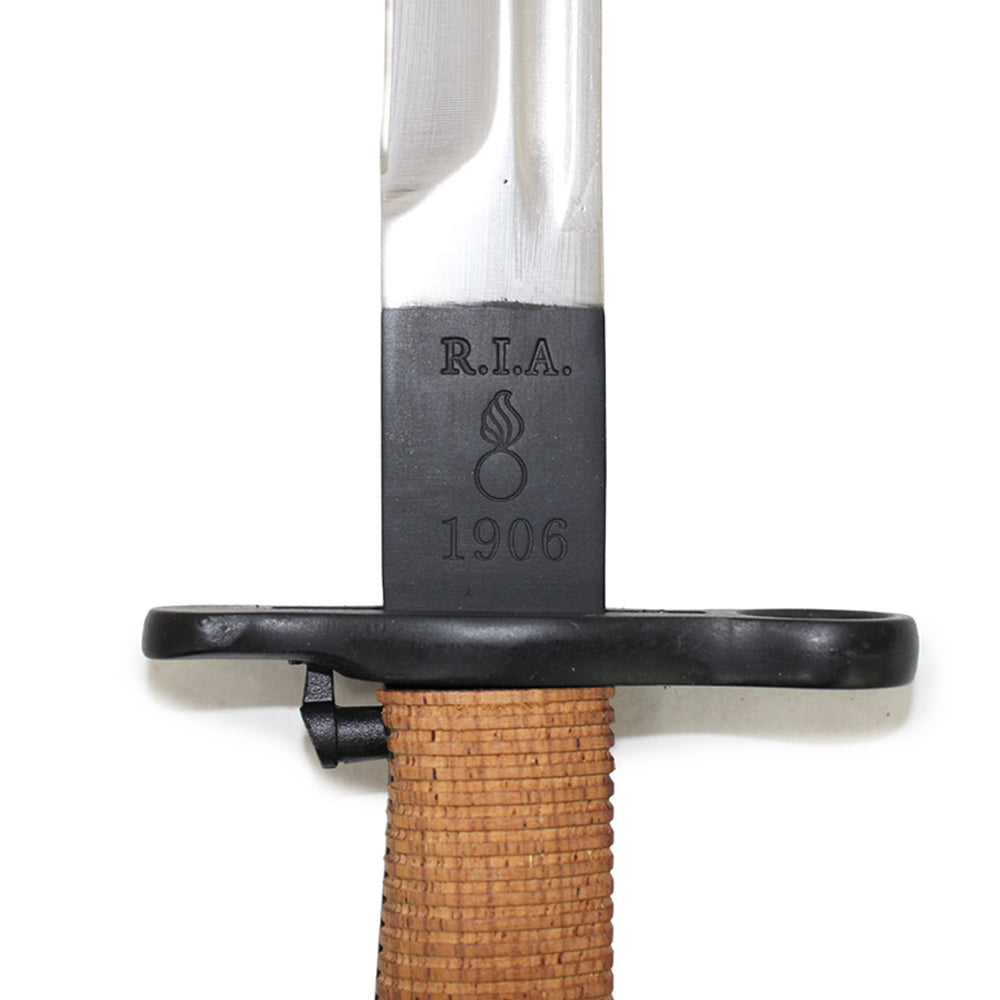 Replica US 1905 Springfield Bayoney with Wooden Scabbard
