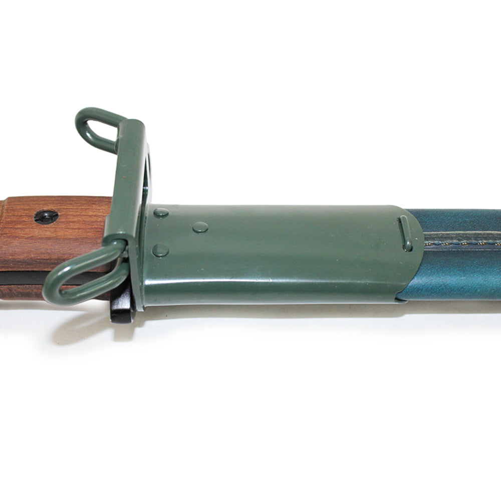 Replica US 1917 Bayonet with Leather Scabbard