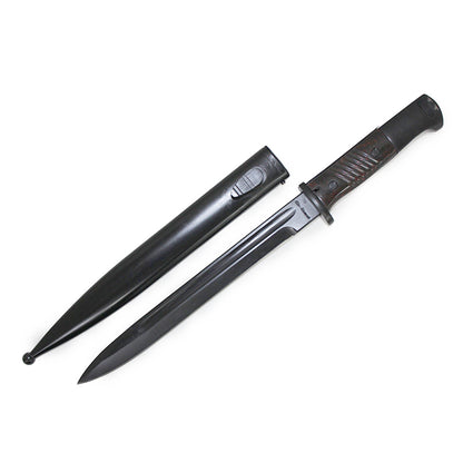 Replica Mauser K98 Bayonet with Bakalite Grip and Scabbard
