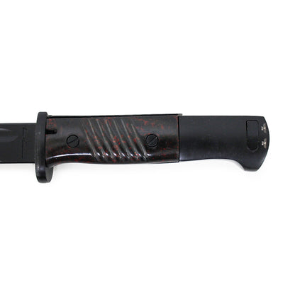 Replica Mauser K98 Bayonet with Bakalite Grip and Scabbard