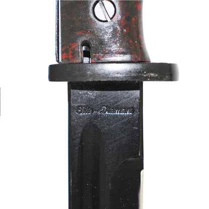 Replica Mauser K98 Bayonet with Bakalite Grip and Scabbard