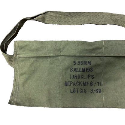 Original US Army Cotton M3 Bandolier