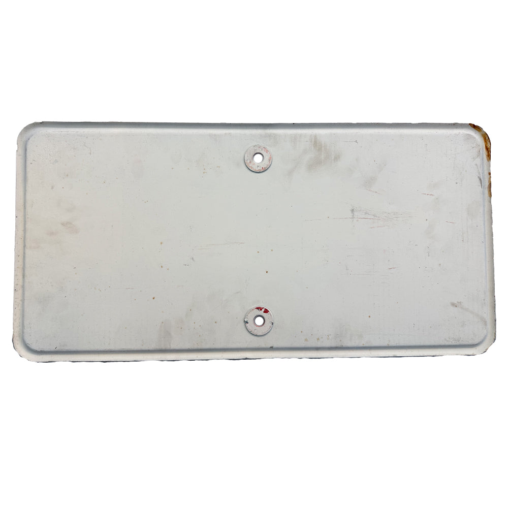 Original Metal Booby Traps Sign