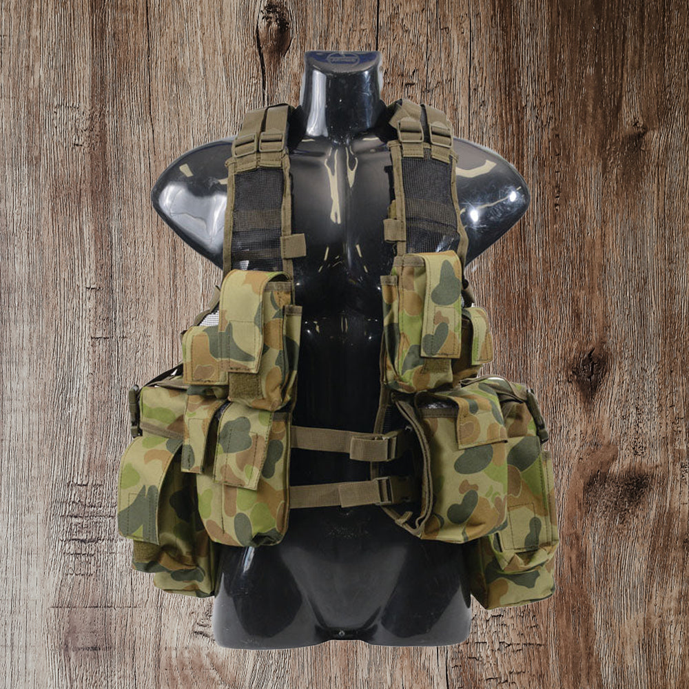 Tactical Webbing Vest Auscam