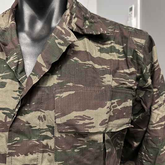 Original Greek Army Lizard Camo BDU Shirt