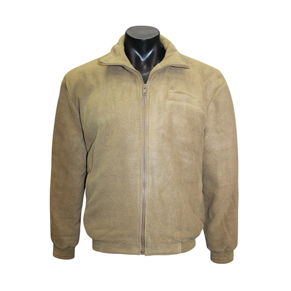 Coyote Brown Fleece Jacket