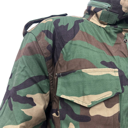 M-65 Woodland Camo Field Jacket