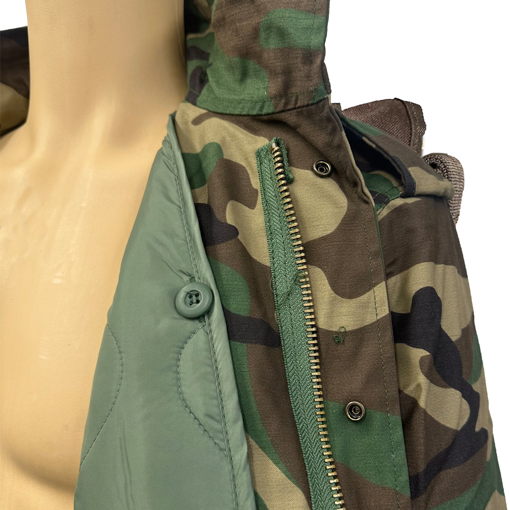 M-65 Woodland Camo Field Jacket