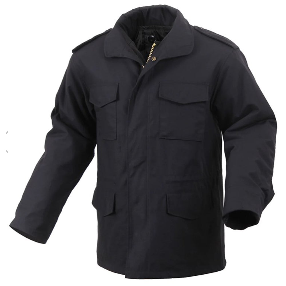 M-65 Black Field Jacket with Liner