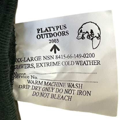 Original Australian Army Thermal Long Johns Green