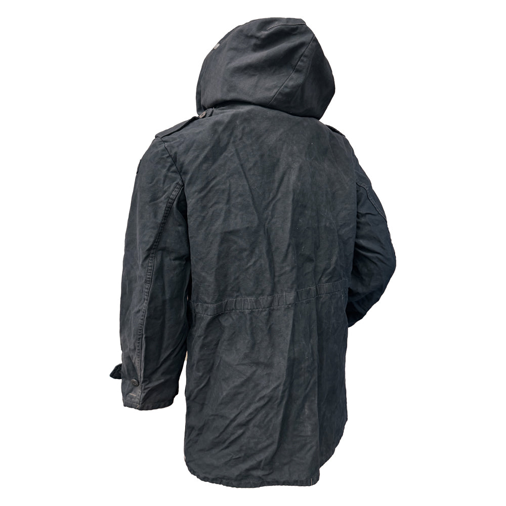 Original Dutch German Army Parkas – Dyed Black