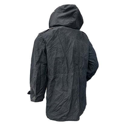 Original Dutch German Army Parkas – Dyed Black
