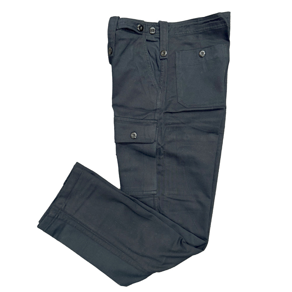 Black BDU HUSS Security Trousers Military Style Pants STYLE 4