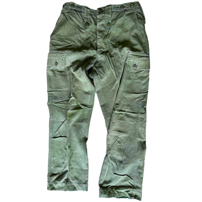 Original Australian Army Jungle Green Olive Drab Trousers issued / worn