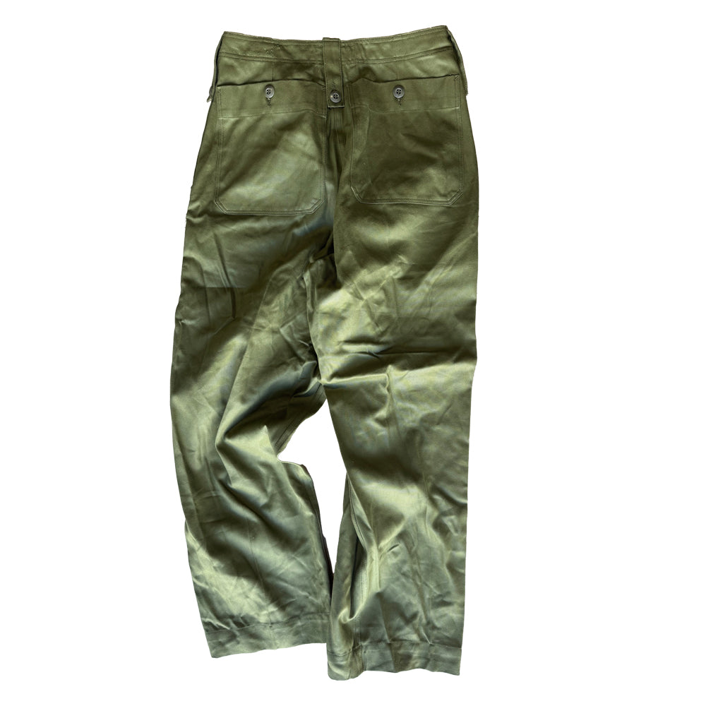 Original Australian Army Jungle Green Vietnam Era Trousers, Unissued