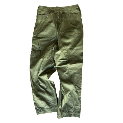 Original Australian Army Jungle Green Vietnam Era Trousers, Unissued