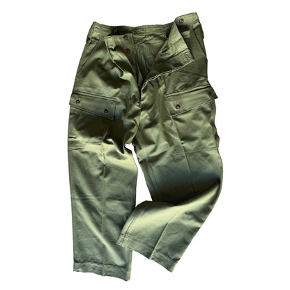 Original Australian Army Jungle Green Vietnam Era Trousers, Unissued