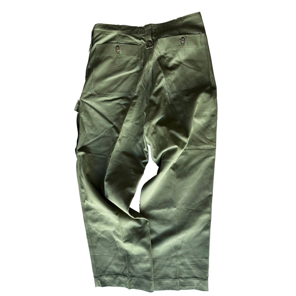 Original Australian Army Jungle Green Vietnam Era Trousers, Unissued