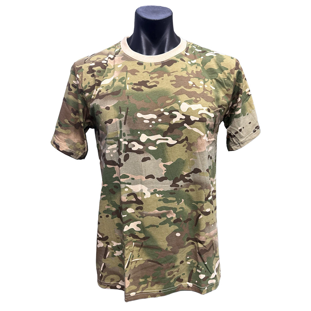 Multicam Camo Short Sleeve T-Shirt