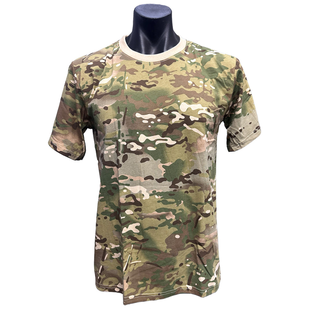 Multicam Camo Short Sleeve T-Shirt